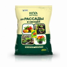 Грунт KEVA BIOTERRA для рассады и овощей 20л (5шт) Г